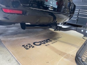 トヨタヴァンガードのヒッチメンバーとヒッチカーゴ