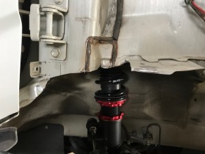 エブリィの車高調装着